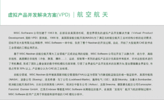 MSC公司虛擬產(chǎn)品開發(fā)解決方案在航空航天領(lǐng)域的技術(shù)學習交流